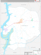 Humphreys County, TN Digital Map Premium Style