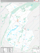 Huntingdon County, PA Digital Map Premium Style