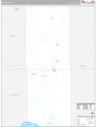 Hyde County, SD Digital Map Premium Style