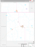 Ida County, IA Digital Map Premium Style