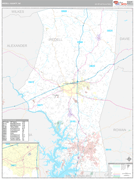 Iredell County, NC Digital Map Premium Style