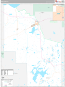 Iron County, WI Digital Map Premium Style