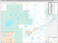 Itasca County, MN Digital Map Premium Style