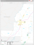 Jackson County, AR Digital Map Premium Style