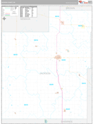 Jackson County, KS Digital Map Premium Style