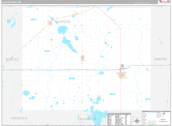 Jackson County, MN Digital Map Premium Style