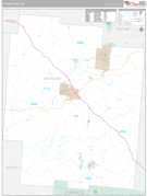 Jackson County, OH Digital Map Premium Style