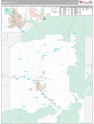 Jackson County, OR Digital Map Premium Style