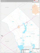 Jackson County, TX Digital Map Premium Style