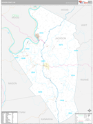 Jackson County, WV Digital Map Premium Style