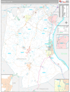 Jefferson County, MO Digital Map Premium Style