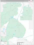 Jefferson County, MT Digital Map Premium Style