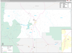 Jefferson County, OR Digital Map Premium Style