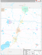 Jefferson County, WI Digital Map Premium Style