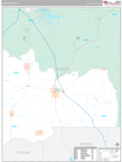 Johnson County, IL Digital Map Premium Style