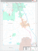Johnson County, IN Digital Map Premium Style