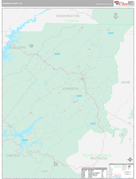 Johnson County, TN Digital Map Premium Style