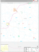 Jones County, IA Digital Map Premium Style