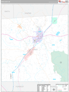 Jones County, MS Digital Map Premium Style
