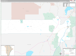 Juab County, UT Digital Map Premium Style