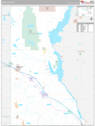 Juneau County, WI Digital Map Premium Style