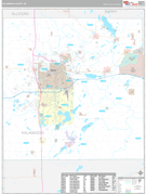 Kalamazoo County, MI Digital Map Premium Style