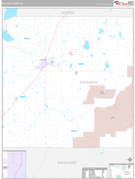 Kalkaska County, MI Digital Map Premium Style