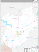 Kershaw County, SC Digital Map Premium Style