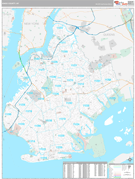 Kings County, NY Digital Map Premium Style