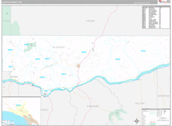 Klickitat County, WA Digital Map Premium Style