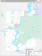 Kootenai County, ID Digital Map Premium Style