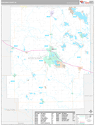 Kosciusko County, IN Digital Map Premium Style