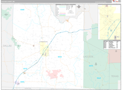 Laclede County, MO Digital Map Premium Style