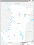 Lafayette County, AR Digital Map Premium Style