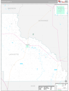 Lafayette County, FL Digital Map Premium Style