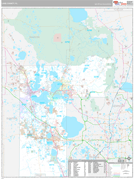 Lake County, FL Digital Map Premium Style