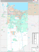 Lake County, IN Digital Map Premium Style