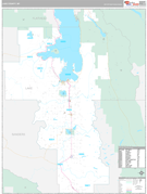 Lake County, MT Digital Map Premium Style