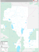 Lake County, OR Digital Map Premium Style