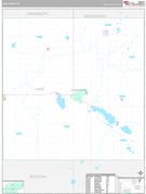 Lake County, SD Digital Map Premium Style