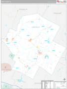 Lamoille County, VT Digital Map Premium Style