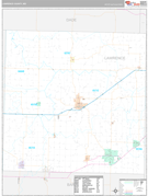 Lawrence County, MO Digital Map Premium Style