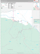 Lawrence County, SD Digital Map Premium Style