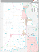 Leavenworth County, KS Digital Map Premium Style