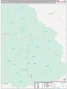Leslie County, KY Digital Map Premium Style