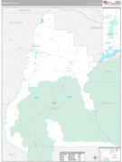 Liberty County, FL Digital Map Premium Style