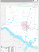 Limestone County, AL Digital Map Premium Style