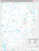 Litchfield County, CT Digital Map Premium Style