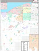 Lorain County, OH Digital Map Premium Style