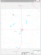 Lynn County, TX Digital Map Premium Style